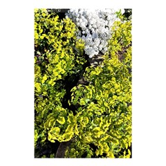 Acid Green Patterns Shower Curtain 48  X 72  (small)  by kaleidomarblingart