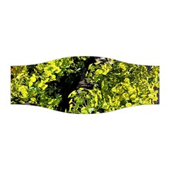 Acid Green Patterns Stretchable Headband by kaleidomarblingart