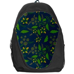 Folk Floral Art Pattern  Flowers Abstract Surface Design  Seamless Pattern Backpack Bag by Eskimos