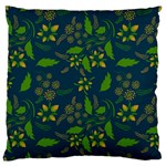 Folk floral art pattern. Flowers abstract surface design. Seamless pattern Standard Flano Cushion Case (One Side) Front