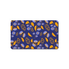 Folk Floral Art Pattern  Flowers Abstract Surface Design  Seamless Pattern Magnet (name Card) by Eskimos