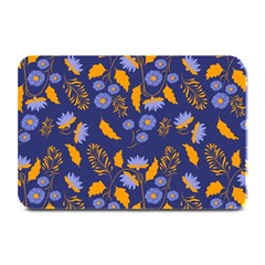 Folk Floral Art Pattern  Flowers Abstract Surface Design  Seamless Pattern Plate Mats by Eskimos