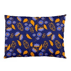 Folk Floral Art Pattern  Flowers Abstract Surface Design  Seamless Pattern Pillow Case by Eskimos