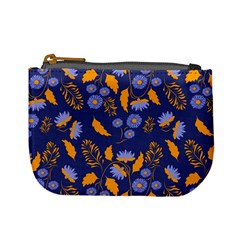 Folk Floral Art Pattern  Flowers Abstract Surface Design  Seamless Pattern Mini Coin Purse by Eskimos