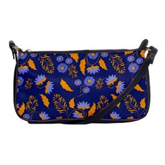 Folk Floral Art Pattern  Flowers Abstract Surface Design  Seamless Pattern Shoulder Clutch Bag by Eskimos