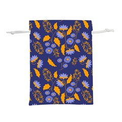 Folk Floral Art Pattern  Flowers Abstract Surface Design  Seamless Pattern Lightweight Drawstring Pouch (s) by Eskimos