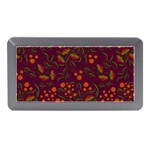 Folk floral art pattern. Flowers abstract surface design. Seamless pattern Memory Card Reader (Mini) Front