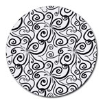 Squiggles Round Mousepads Front