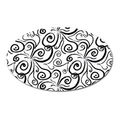 Squiggles Oval Magnet by SychEva