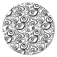 Squiggles Magnet 5  (round) by SychEva