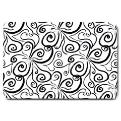 Squiggles Large Doormat  by SychEva