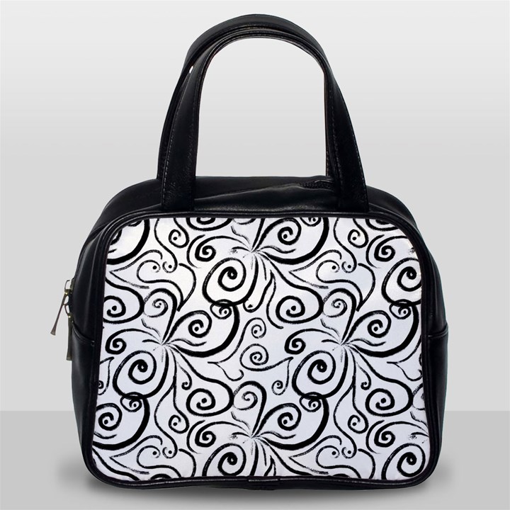 Squiggles Classic Handbag (One Side)