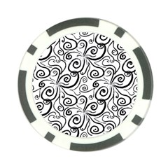 Squiggles Poker Chip Card Guard (10 Pack) by SychEva