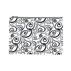 Squiggles Cosmetic Bag (large) by SychEva