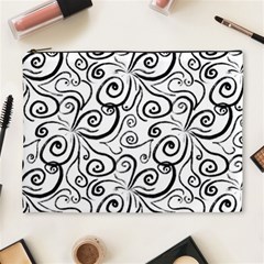 Squiggles Cosmetic Bag (xl) by SychEva