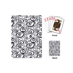 Squiggles Playing Cards Single Design (mini) by SychEva