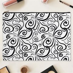 Squiggles Cosmetic Bag (xxxl) by SychEva