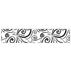 Squiggles Small Flano Scarf by SychEva