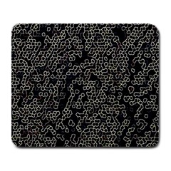 Neon Geometric Pattern Design Large Mousepads