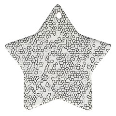 Neon Geometric Pattern Design 2 Ornament (star) by dflcprintsclothing