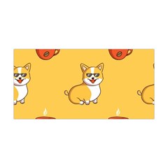 Corgi And Coffee Yoga Headband