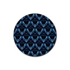 Mermaid Scales Rubber Coaster (round)  by MRNStudios