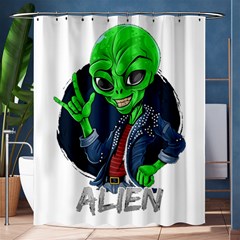 Alien Shower Curtain 60  X 72  (medium) 