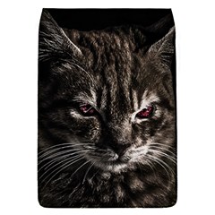 Creepy Kitten Portrait Photo Illustration Removable Flap Cover (s)