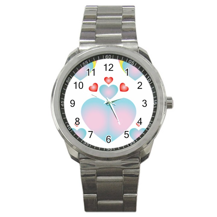 hearth  Sport Metal Watch