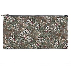 Modern Floral Collage Pattern Design Pencil Case by dflcprintsclothing