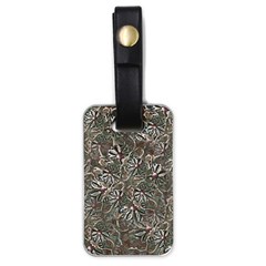 Modern Floral Collage Pattern Design Luggage Tag (one Side)