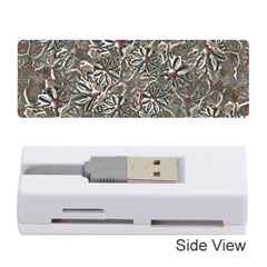 Modern Floral Collage Pattern Design Memory Card Reader (stick) by dflcprintsclothing