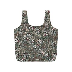 Modern Floral Collage Pattern Design Full Print Recycle Bag (s) by dflcprintsclothing