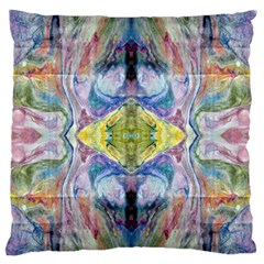 Painted Pebbles I Repeats Standard Flano Cushion Case (two Sides) by kaleidomarblingart