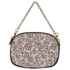 Curly Lines Chain Purse (one Side) by SychEva