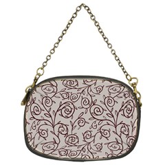 Curly Lines Chain Purse (two Sides) by SychEva