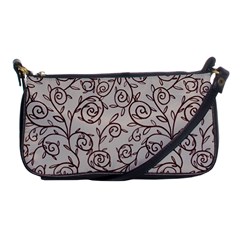 Curly Lines Shoulder Clutch Bag by SychEva