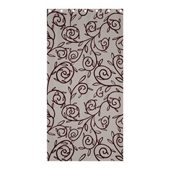 Curly Lines Shower Curtain 36  X 72  (stall)  by SychEva