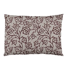 Curly Lines Pillow Case (two Sides) by SychEva