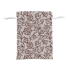 Curly Lines Lightweight Drawstring Pouch (m) by SychEva