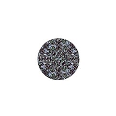 Intricate Textured Ornate Pattern Design 1  Mini Magnets by dflcprintsclothing