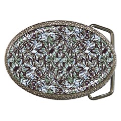 Intricate Textured Ornate Pattern Design Belt Buckles by dflcprintsclothing