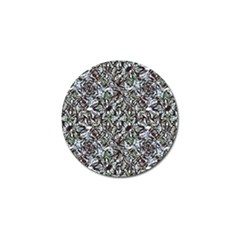 Intricate Textured Ornate Pattern Design Golf Ball Marker (4 Pack) by dflcprintsclothing