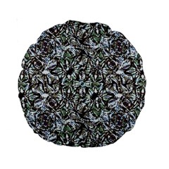 Intricate Textured Ornate Pattern Design Standard 15  Premium Round Cushions by dflcprintsclothing