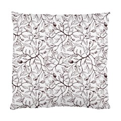 Pencil Flowers Seamless Pattern Standard Cushion Case (one Side) by SychEva