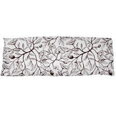 Pencil Flowers Seamless Pattern Body Pillow Case Dakimakura (two Sides) by SychEva