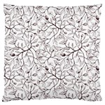 Pencil Flowers Seamless Pattern Standard Flano Cushion Case (One Side) Front