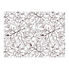 Pencil Flowers Seamless Pattern Double Sided Flano Blanket (mini)  by SychEva