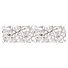 Pencil Flowers Seamless Pattern Satin Scarf (oblong) by SychEva