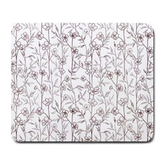 Pencil Flowers Large Mousepads by SychEva